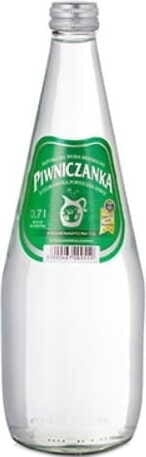 Milieu d'eau minérale naturelle saturé en CO2, 750 ml PIWNICZANKA