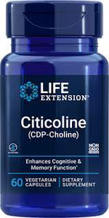 Citicoline Citicolin cdpcholine 250 MG 60 Kapslar LEBENSVERLĂNGERUNG