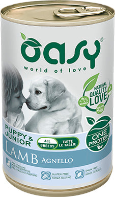 ONE PROTEIN Puppy & Junior - Lamm 400 g - OASY
