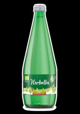 Ανεβατό νερό με γεύση μέντας BIO 700 ml (Γυαλί) HERBELLA