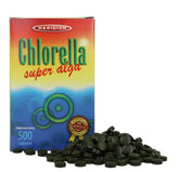 Algues pressées Chlorella 500 tabl. (paroi cellulaire brisée) MÉRIDIEN