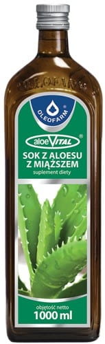 Aloesový džus s dužinou 1l OLEOFARM