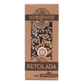 Chocolate 85% Cacao con Almendras sin Azúcar Añadido 100 g - KETOLADE