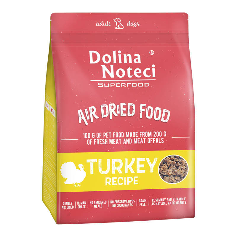 SUPERFOOD Truthahngericht Hundetrockenfutter 1kg - DOLINA NOTECI