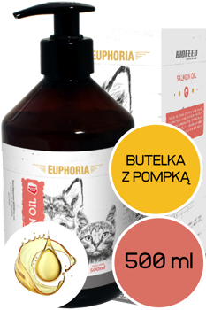 EUPHORIA Lachsöl Lachsöl 500ml - BIOFEED