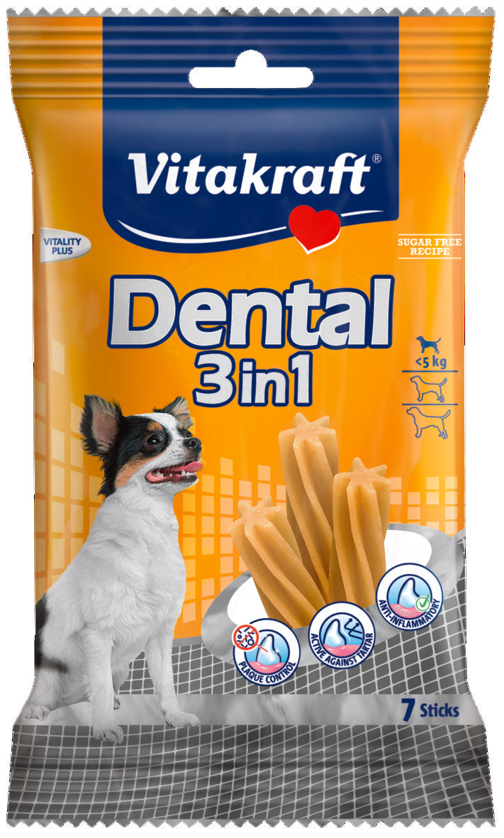 DENTAL 3in1 XS Hundesnack 70g - VITAKRAFT