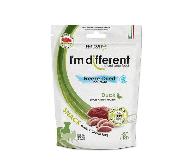 Gefriergetrockneter Snack - Ente 40g - ICH BIN ANDERS