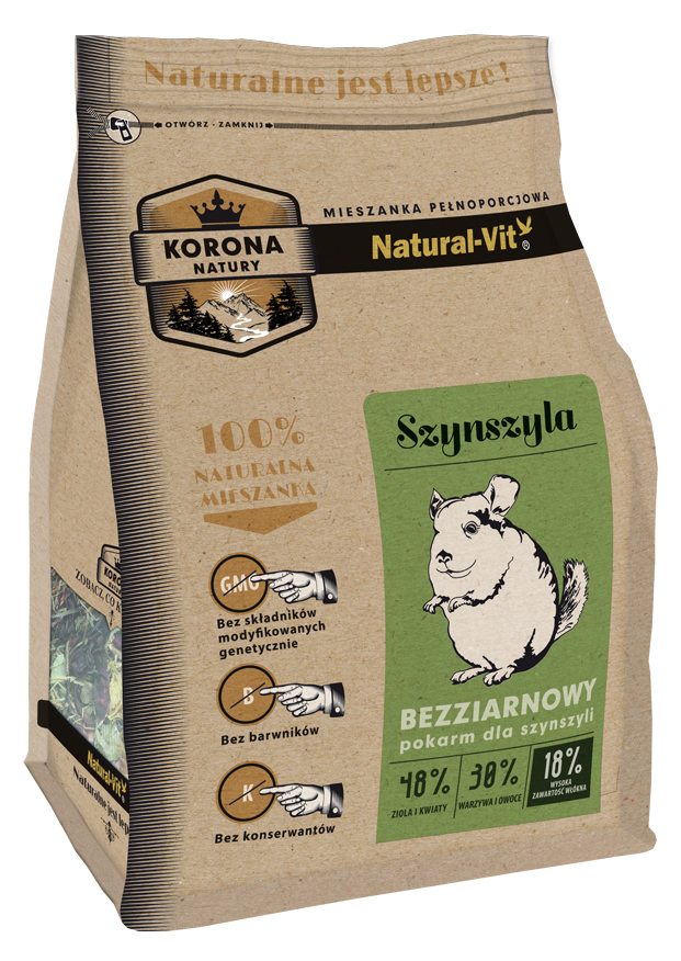 Mischung - Chinchilla 750g - KRONE DER NATUR