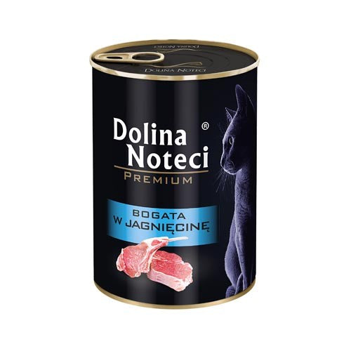 Reich an Lamm Dose für Katzen 400g - DOLINA NOTECI