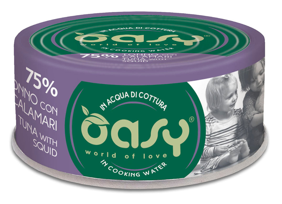 MEHR LIEBE Dose Thunfisch mit Tintenfisch 70 g - OASY