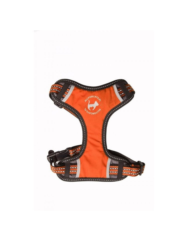 Orange XS Sportgeschirr für eine Katze - ALL FOR CATS