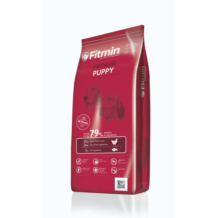 Hund Mittlerer Welpe 15kg - FITMIN