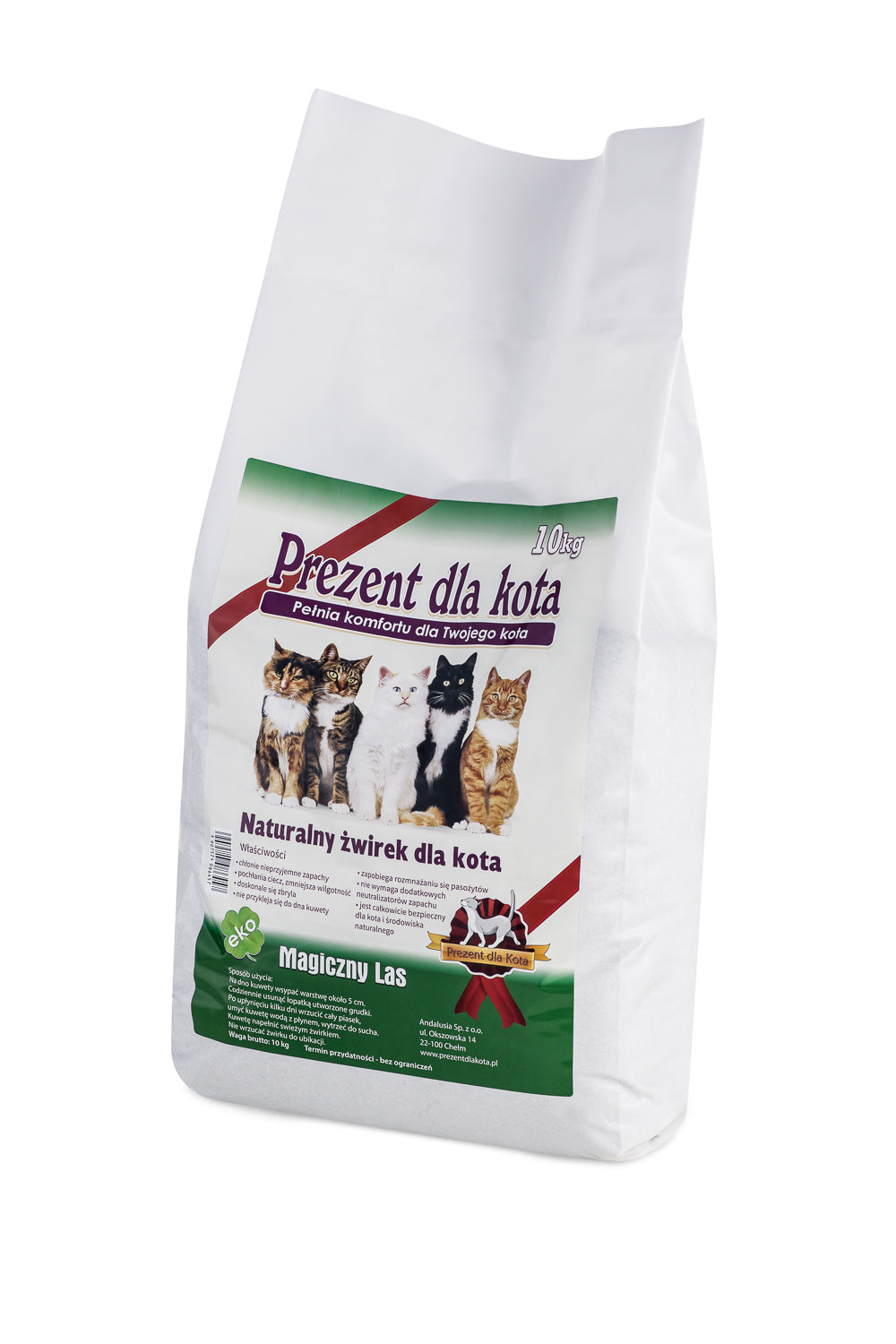 Zeolithstreu Magic Forest 10kg - GESCHENK FÜR KATZE