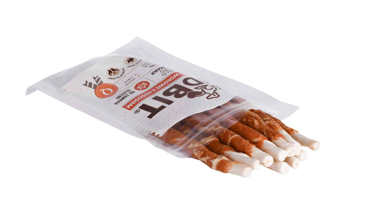 Rindersticks mit Lachs und Kabeljau 100g - TIDBIT