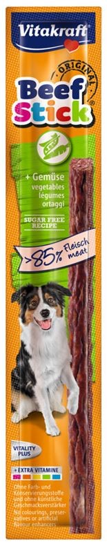 BEEF STICK Gemüse Leckerbissen für Hund 1St - VITAKRAFT