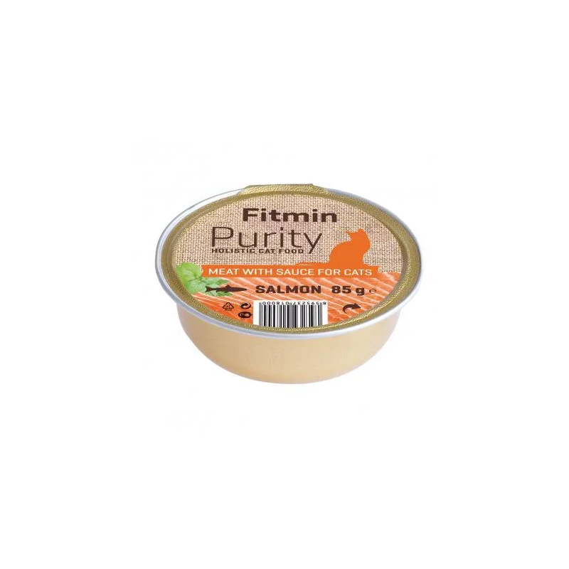 Katze Purity Alutray Lachs 85g - FITMIN