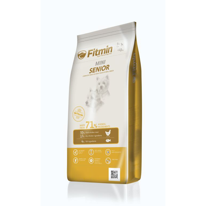 Hund Mini Senior 3kg - FITMIN