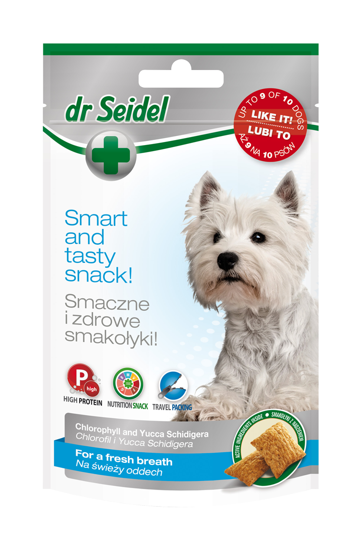 LECKEREIEN für frischen Atem für Hunde 90g - DR SEIDEL