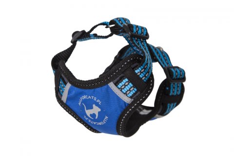 Sportgeschirr Blue S für eine Katze - ALL FOR CATS