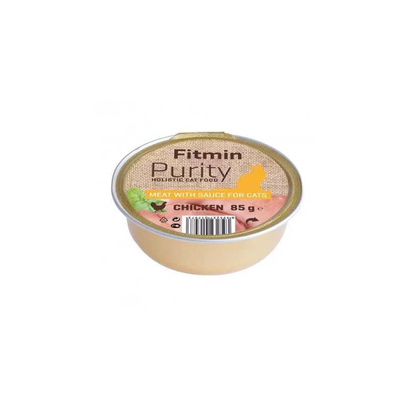Katze Reinheit Alutray Huhn 85g - FITMIN