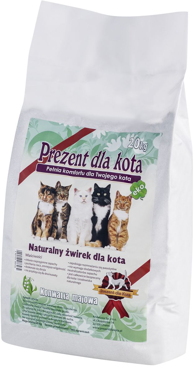 Lily of May Zeolithstreu 20l - GESCHENK FÜR KATZE