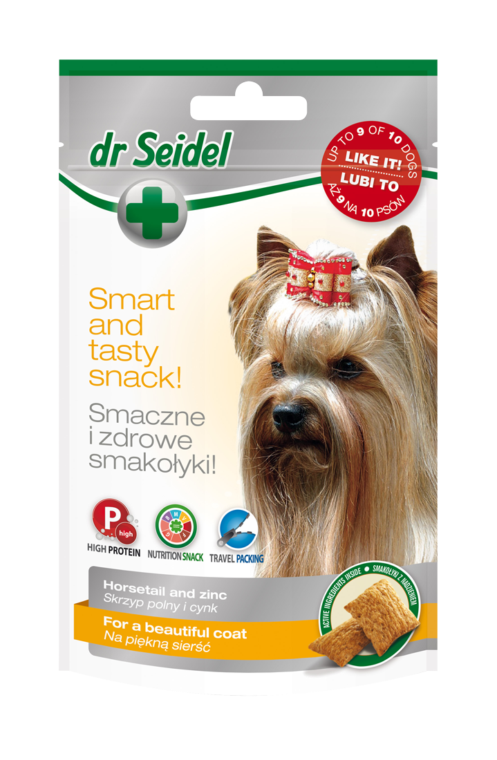 LECKEREIEN für ein schönes Fell für Hunde 90g - DR SEIDEL