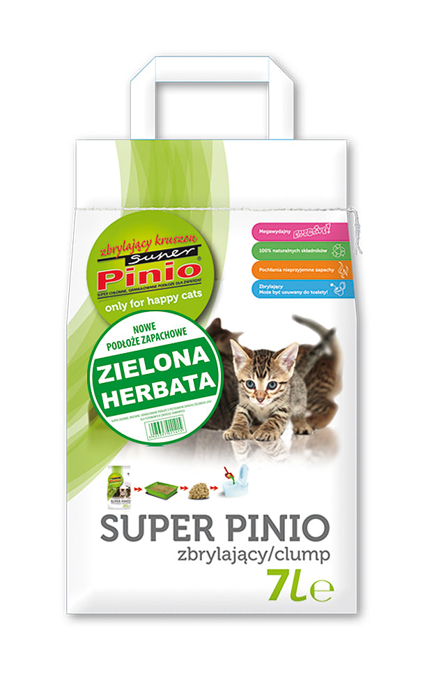 Clumping Kruszon Grüner Tee 7l - SUPER PINIO