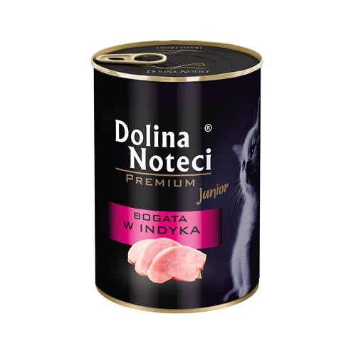JUNIOR Reichhaltige Putendose für Kätzchen 400g - DOLINA NOTECI