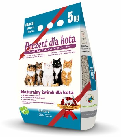 Natura Zeolithstreu 5kg - RÜCKNAHME - GESCHENK FÜR KATZE
