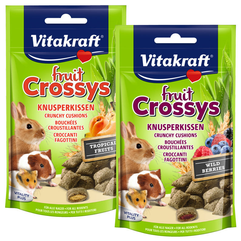 FRUIT CROSSYS tropische Delikatesse für Nager 50g - VITAKRAFT