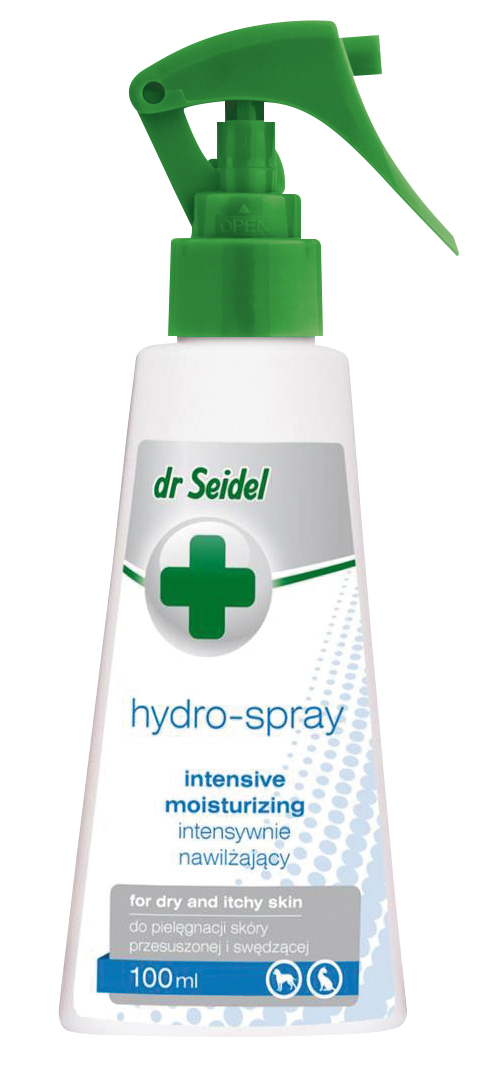 HYDRO SPRAY intensiv feuchtigkeitsspendend für trockene und juckende Haut 100ml - DR SEIDEL