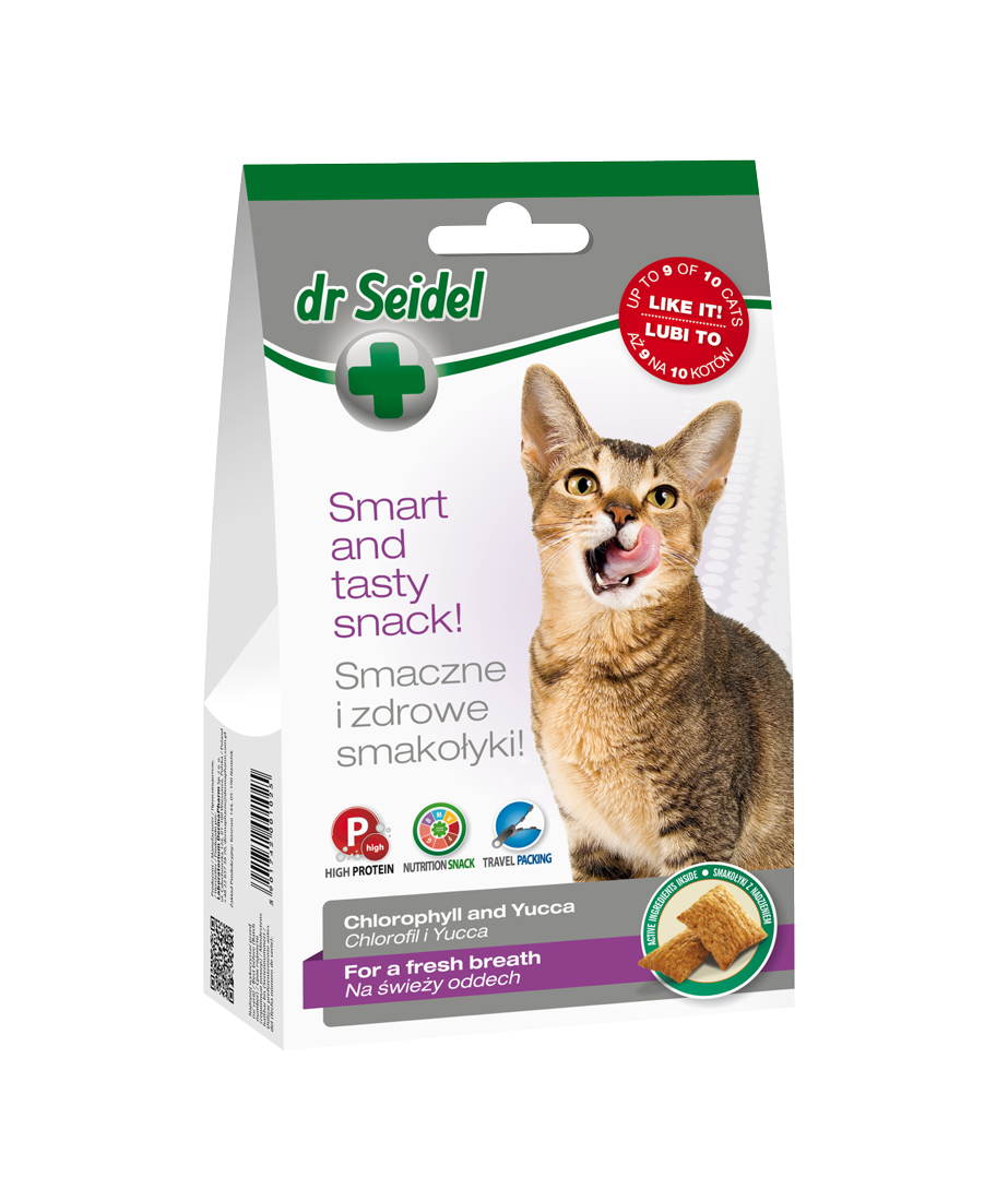 LECKEREIEN für frischen Atem für Katzen 50g - DR SEIDEL