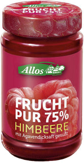 Mousse de Framboesa (75% Fruta) BIO 250 g - ALLOS