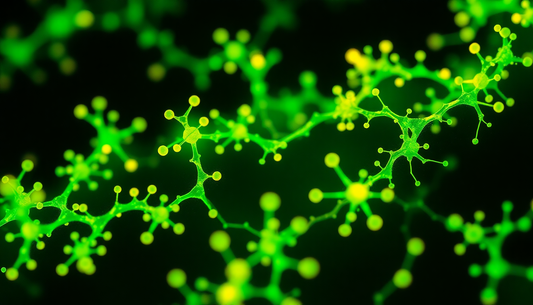 Fluorescein unter dem Mikroskop – Wenn Chemie zu leuchten beginnt