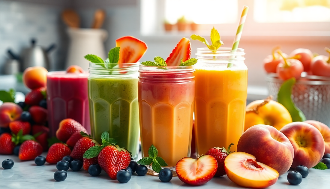 Erfrischende Sommergenüsse: Köstliche Smoothie-Rezepte mit saisonalen Früchten