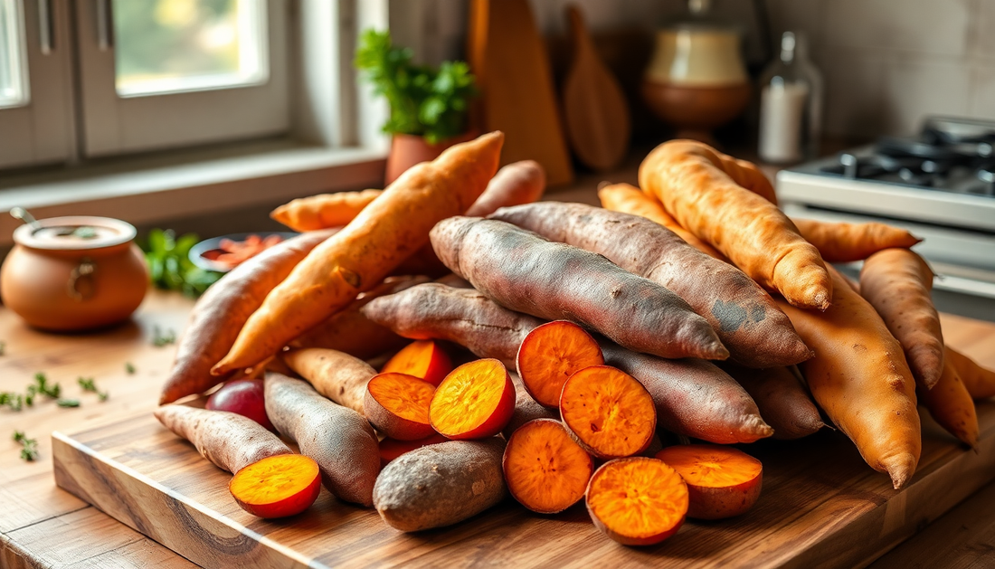 Süßkartoffeln – Süßkartoffeln voller gesunder Vorteile