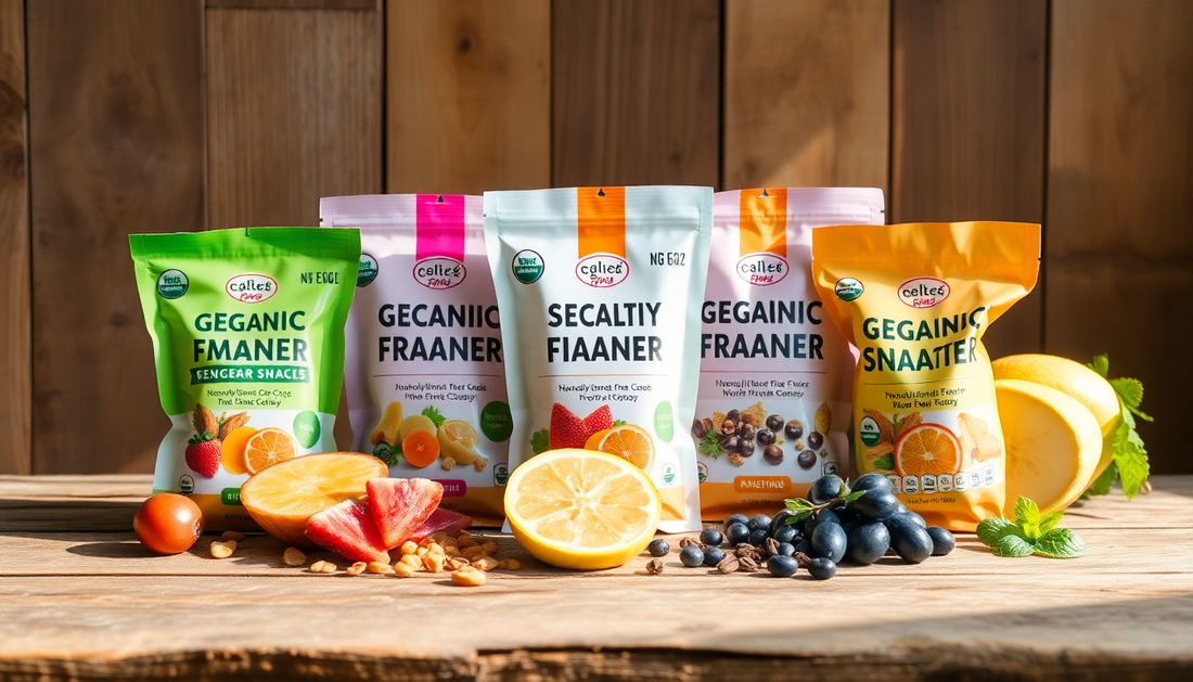 Die 5 besten Bio-Snacks für einen zuckerfreien Nachmittagssnack