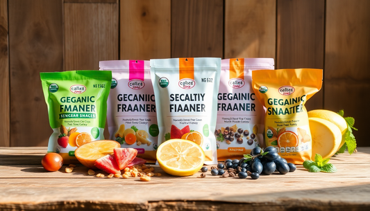 Die 5 besten Bio-Snacks für einen zuckerfreien Nachmittagssnack