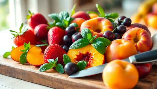 Saisonale Sommerfrüchte: Wie man sie in einfachen, gesunden Rezepten verwendet