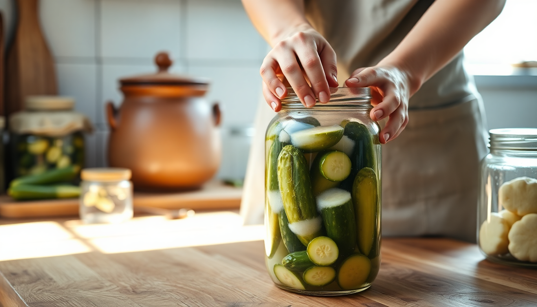 Fermentation in der Küche – Warum Essiggurken ein natürliches Probiotikum für den Körper sind