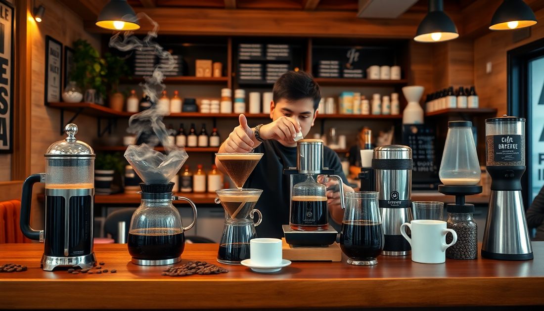 Kaffeegeheimnisse: Wie die Zubereitungsmethode Geschmack und Aroma beeinflusst