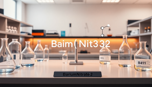 Bariumnitrat (Ba(NO₃)₂) – Eigenschaften, Anwendung und sichere Laborarbeit