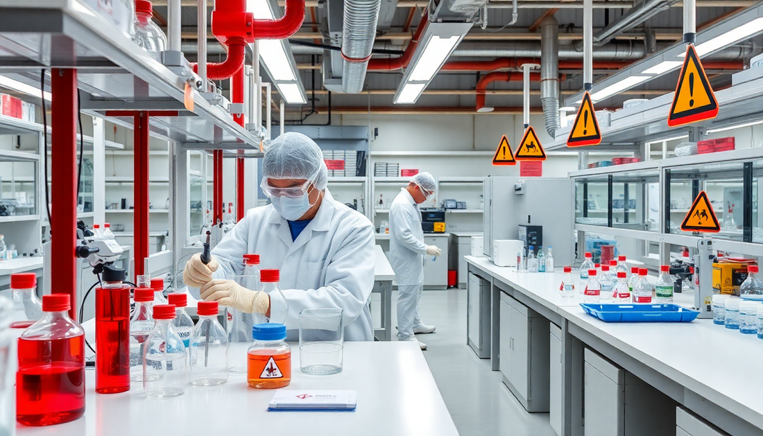 Die sichere Verwendung von Karminrot in Labor und Industrie