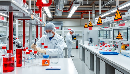 Die sichere Verwendung von Karminrot in Labor und Industrie