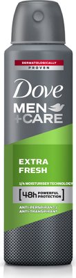 DOVE MEN+CARE EXTRA FRISCHES ANTIPERSPIRANT AEROSOL 150ML