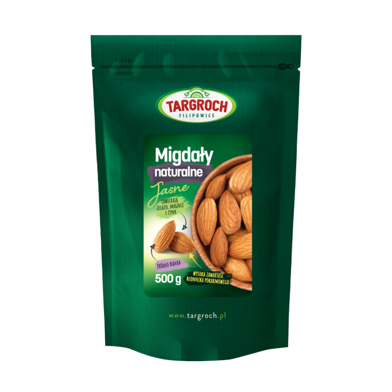 Ausgewählte Mandeln, 100 g, Targroch MHD: 11-2026