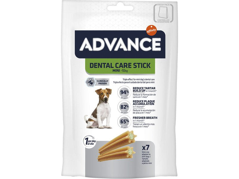 SNACK Dental Care Stick Mini - Hammasherkkuja pienille koirille 90g [920855] - ADVANCE