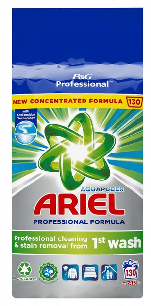 ARIEL PROFESSIONAL WASCHPULVER REGULAR, 130 WASH, 7,15 KG
