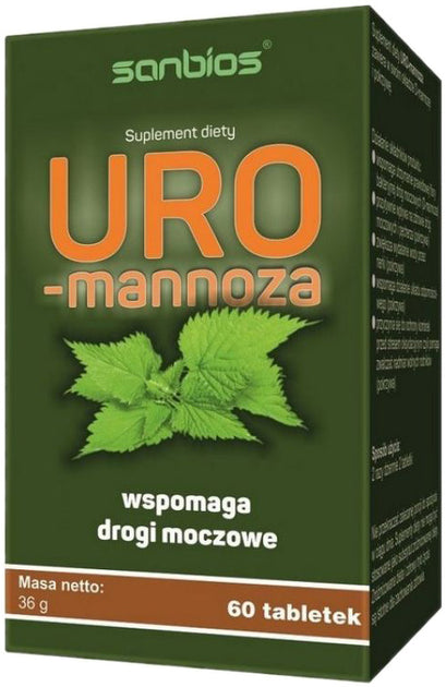 Uro - Mannóza 60 tablet. SANBIOS