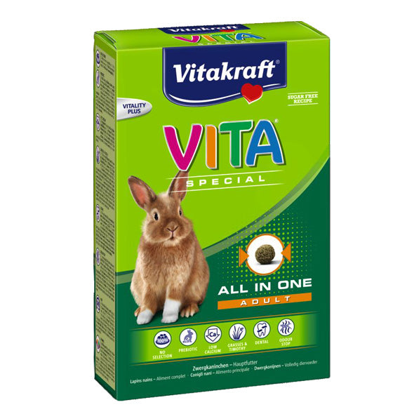 VITA SPECIAL ADULT Kaninchenfutter 600g - VITAKRAFT